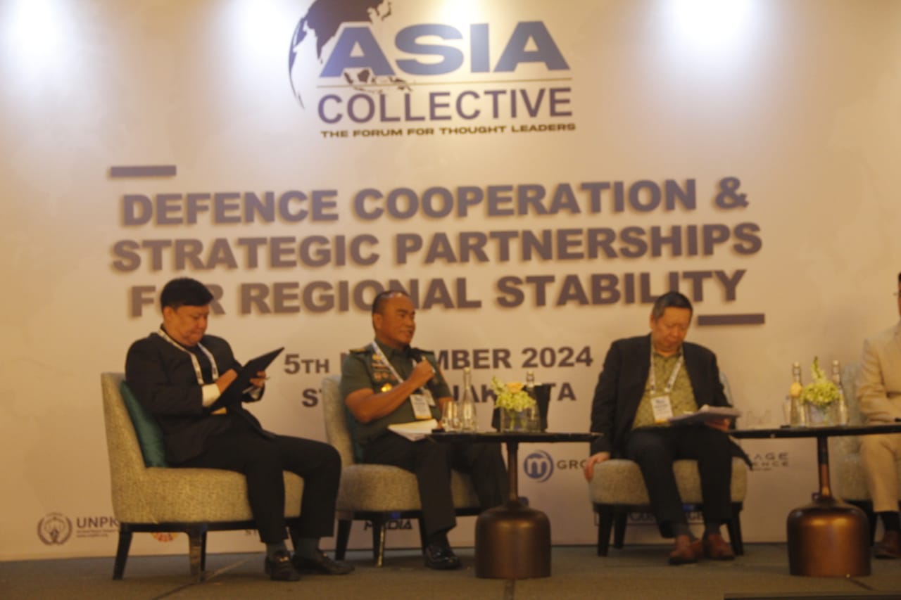 Dekan Fakultas Strategi Pertahanan Unhan RI Menjadi Pembicara Dalam Seminar Internasional Asia Collective 2024