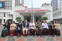 Plt. Rektor Unhan RI Terima Kunjungan Courtesy Call dari Profesor Michael Rainsborough dari Australian War College.